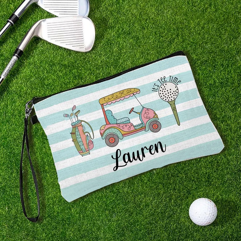 Golf Cart Cosmetic Bag