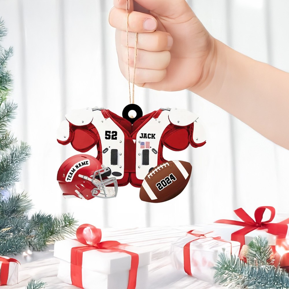 football ornaments