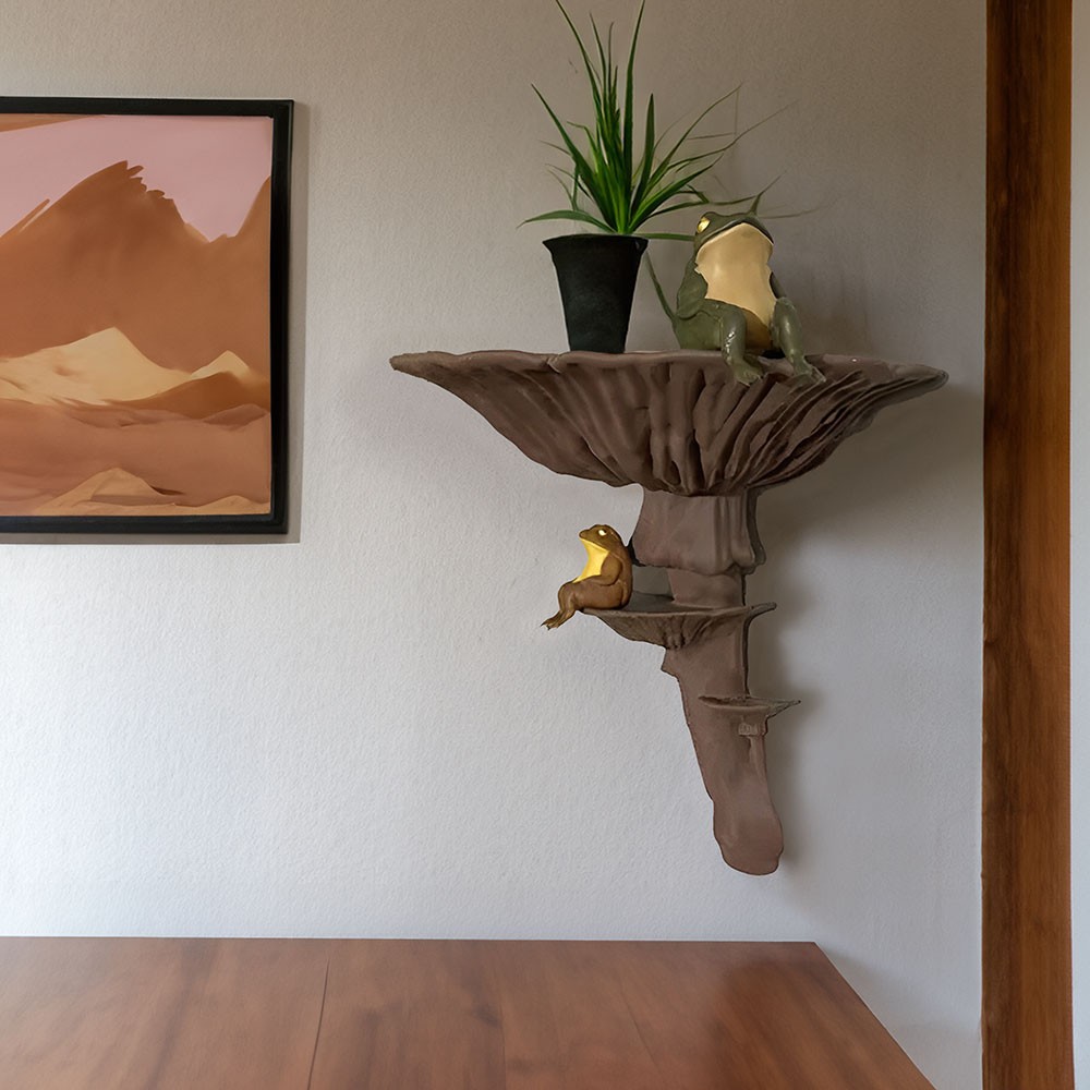 Mushroom Shelf Decor