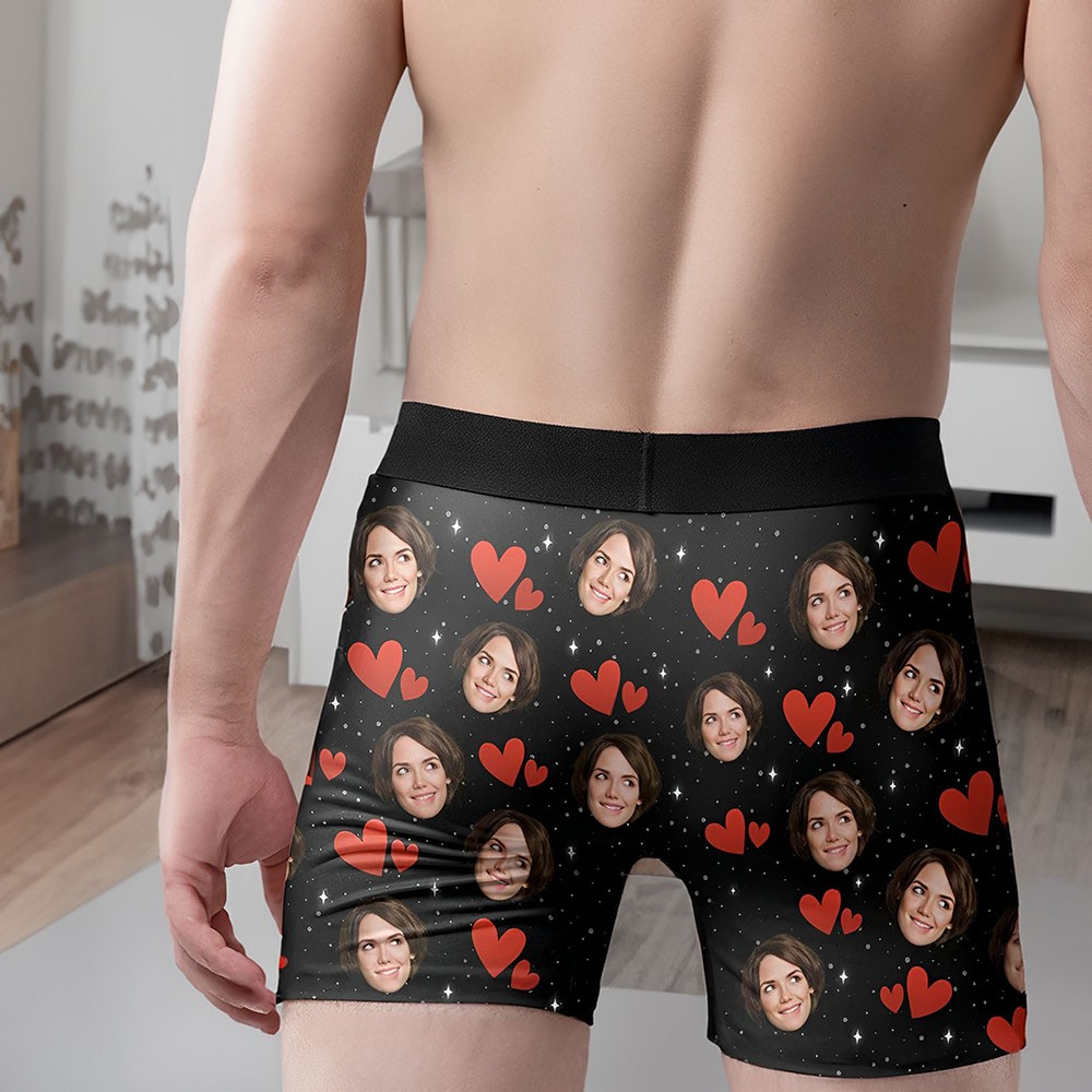 Boxers Briefs with Face