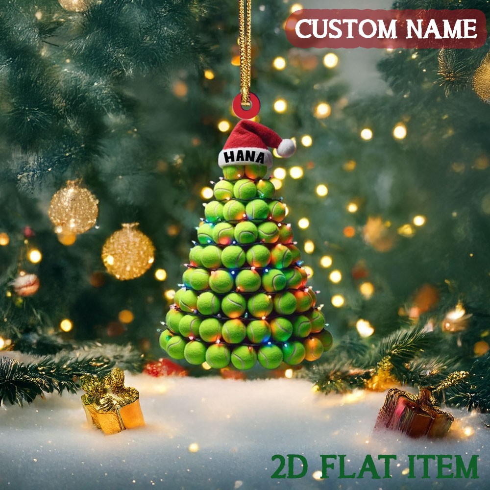 Acrylic Christmas Tree Hanging Decor