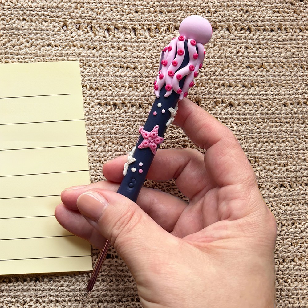 Ergonomic Sea Life Crochet Hook