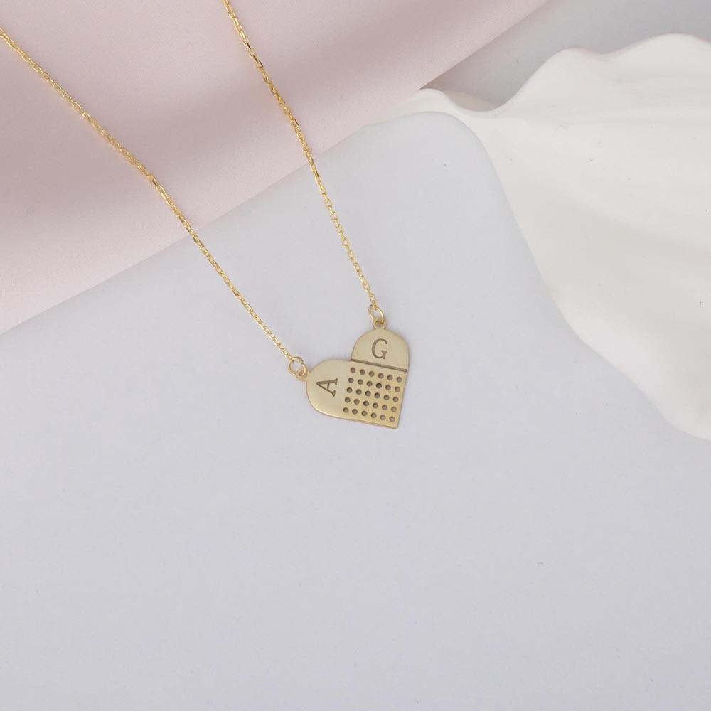 Custom Bandage Heart Necklace, Doctor Gift, First Aid, Plaster Charm, Bandage Letter Necklace, Nurse Gift, Med School, Nurse Necklace