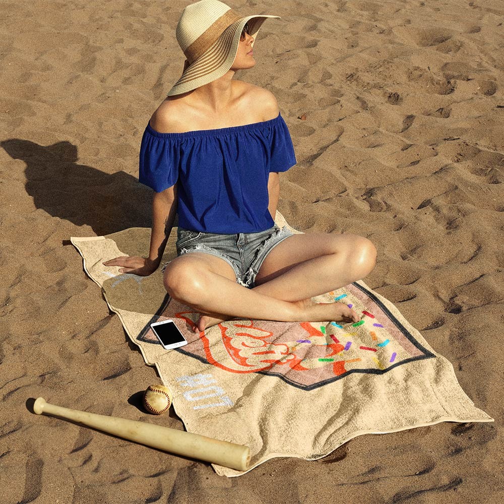 Beach Towels with Name and Number