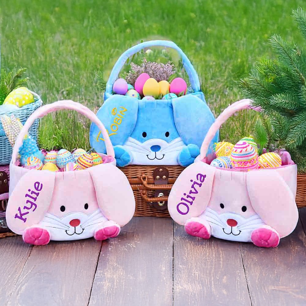 Kids Easter Basket With Name