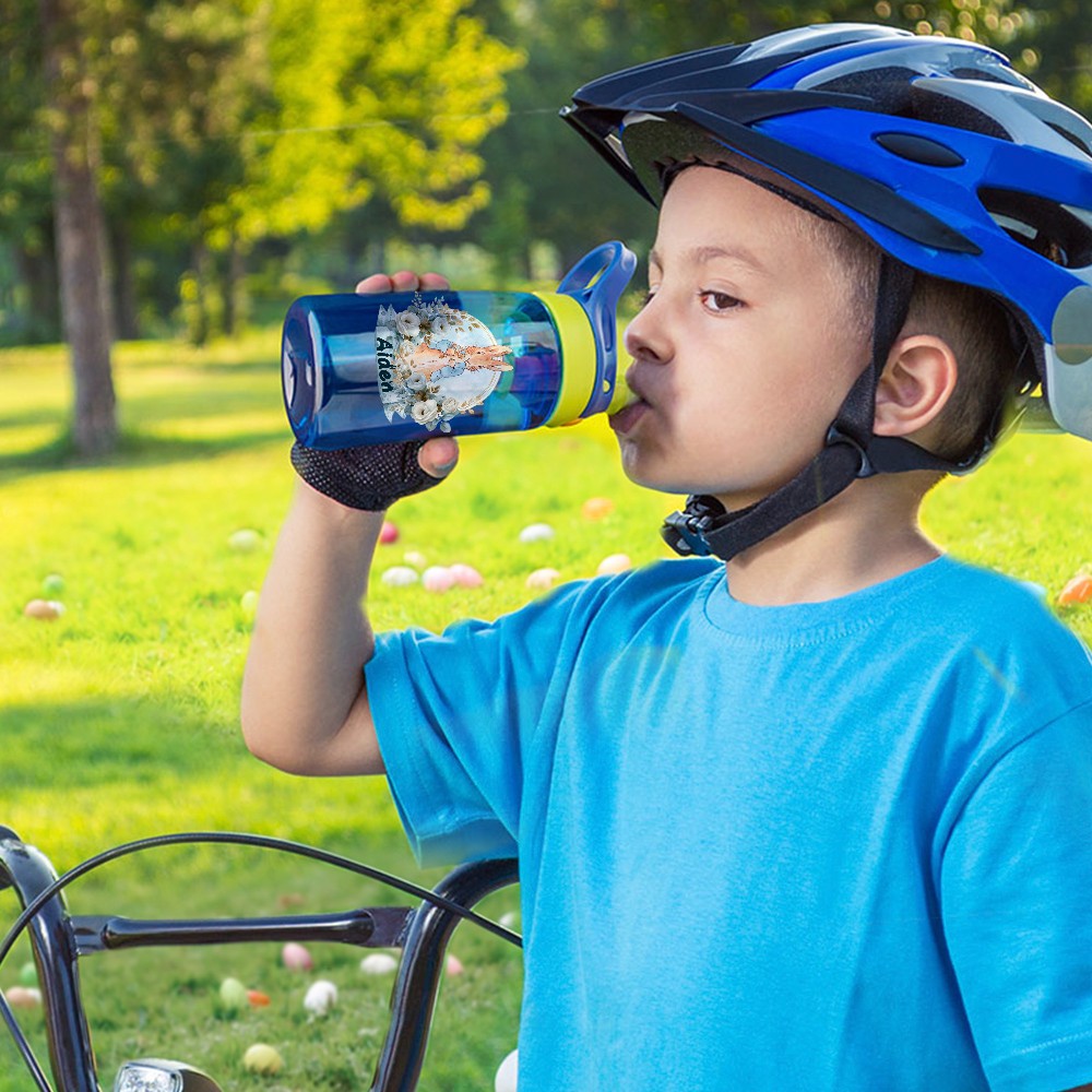 Customized Name Children's Water Bottle