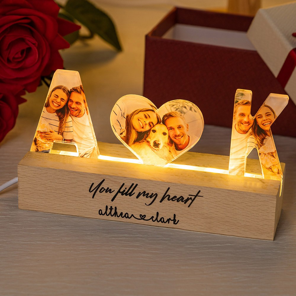 light up picture frame