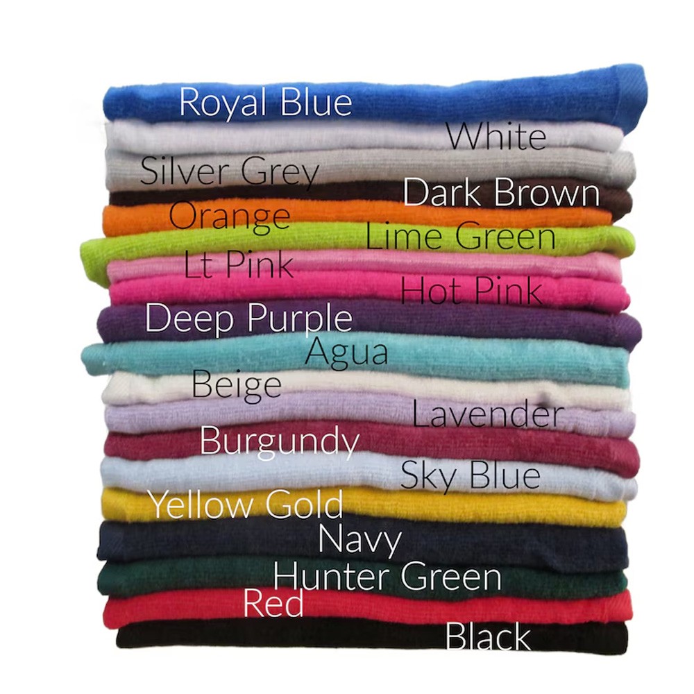 Personalized Basketball Themed Towels