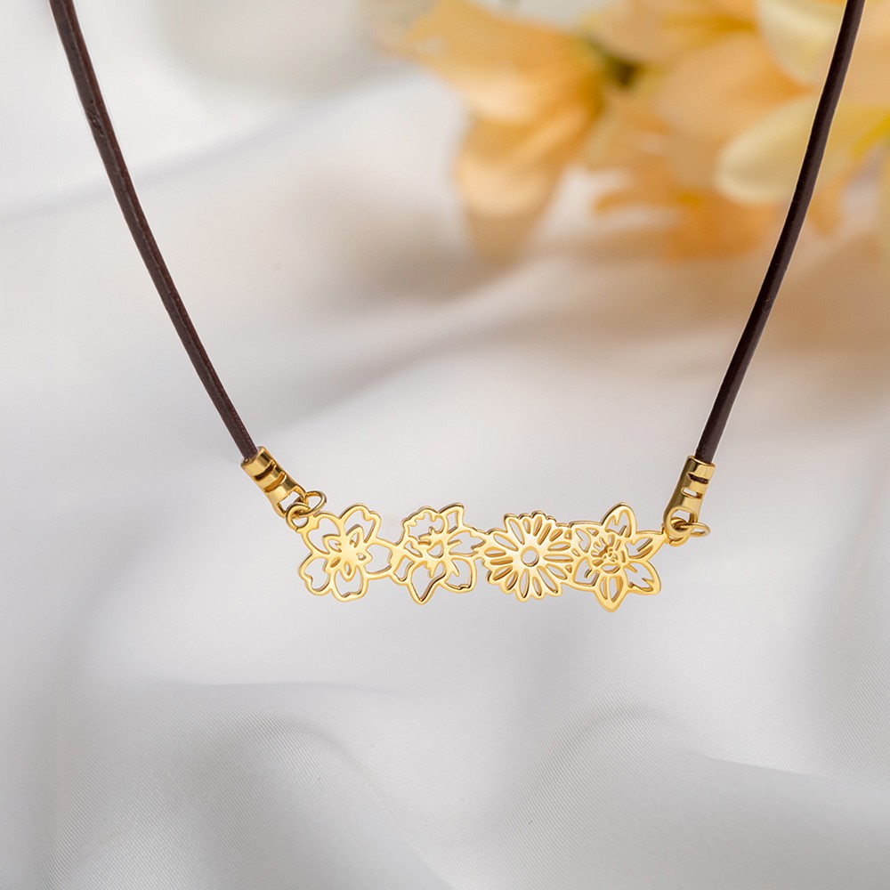 flower necklace