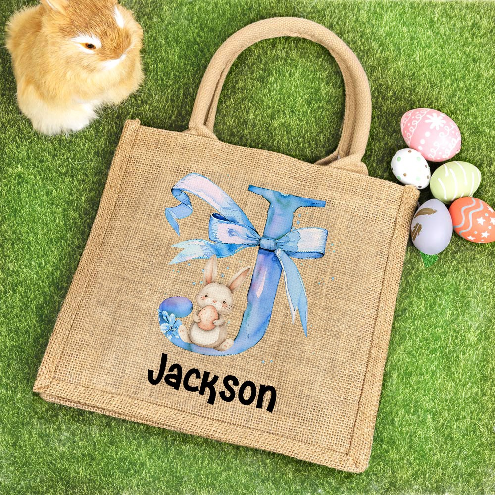 Jute bag with name/initial