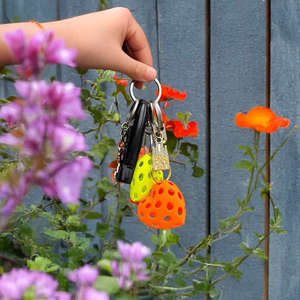 pickleball keychain