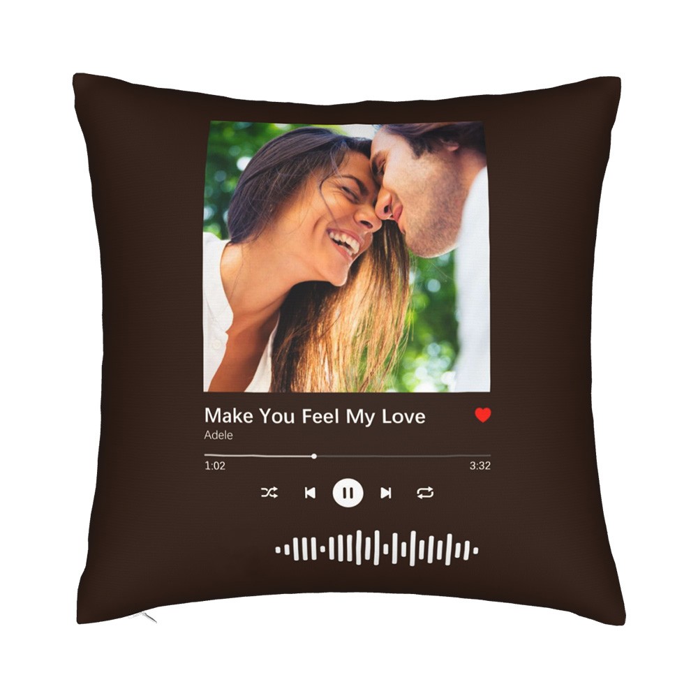 Custom Spotify Photo Music Player Pillowcase & Pillow