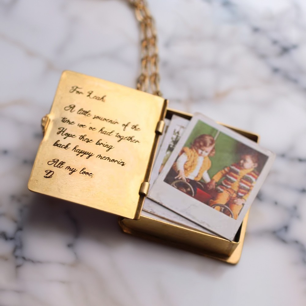 personalize locket