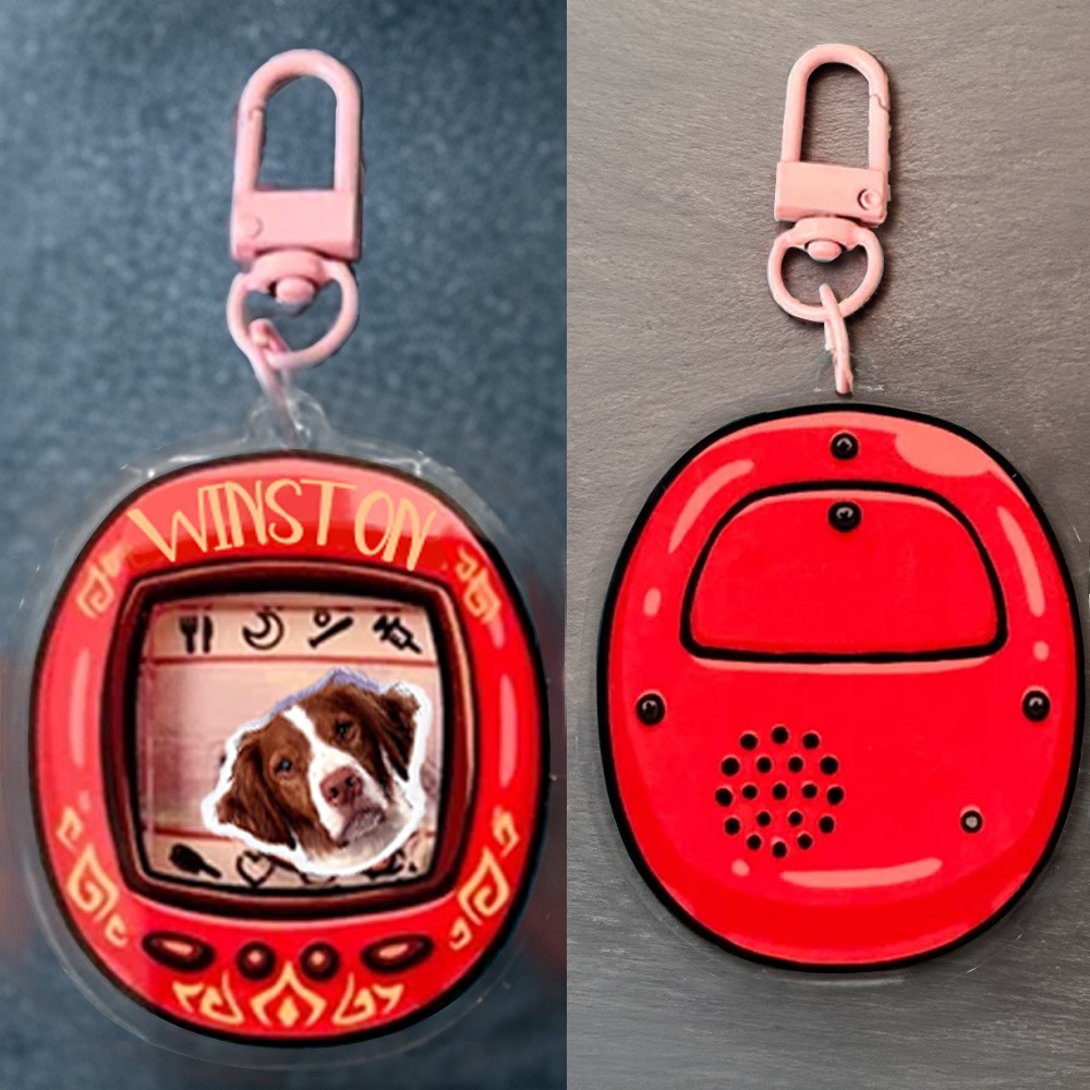 dog keychain