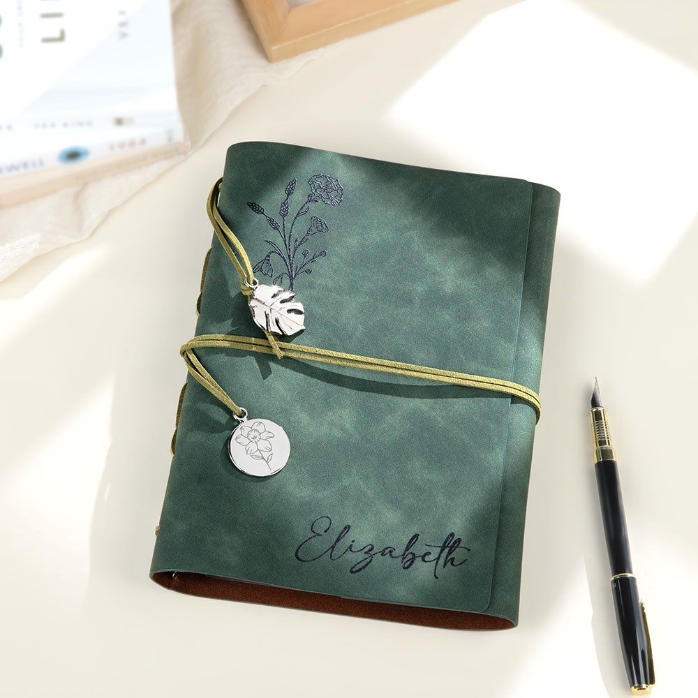 leather notebook