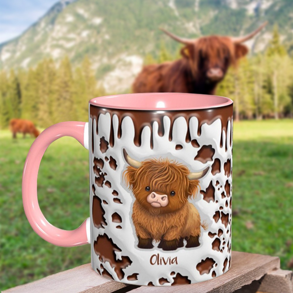 Cute Highland Cow Mug