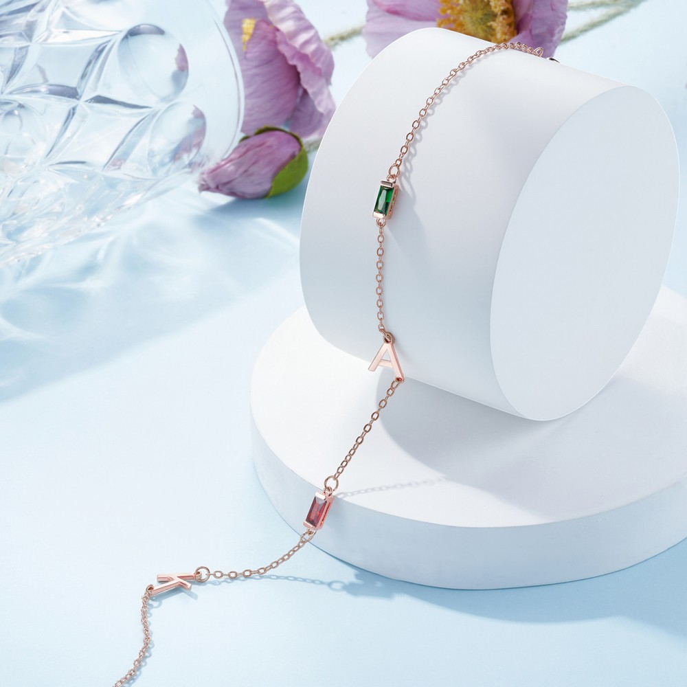 Birthstone necklace