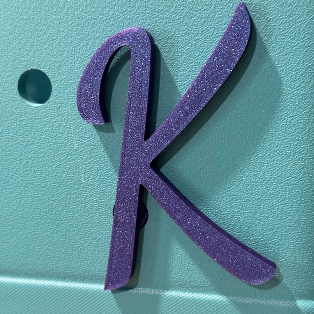 Personalized Number Bag Charm