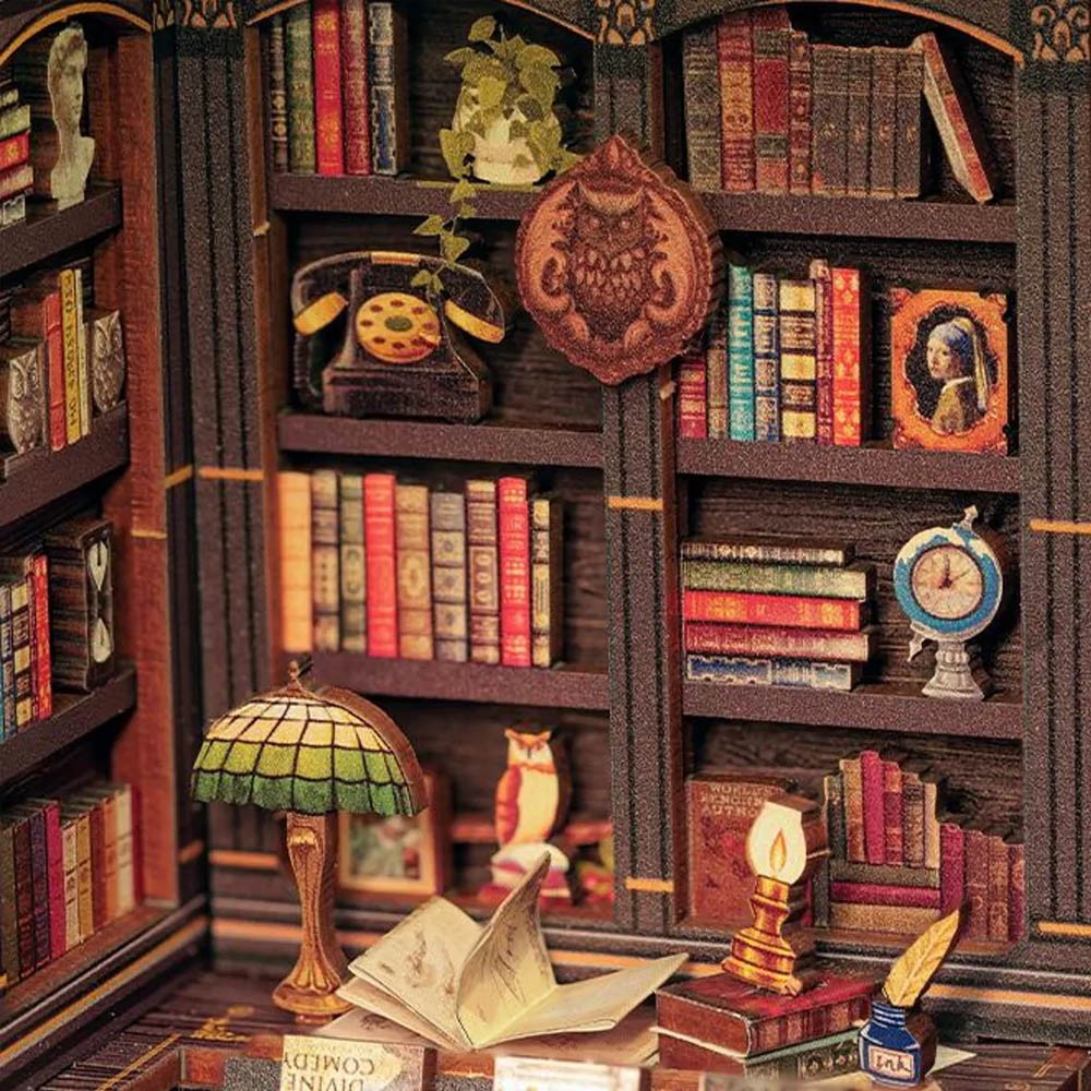 Miniature Book Nook Kit