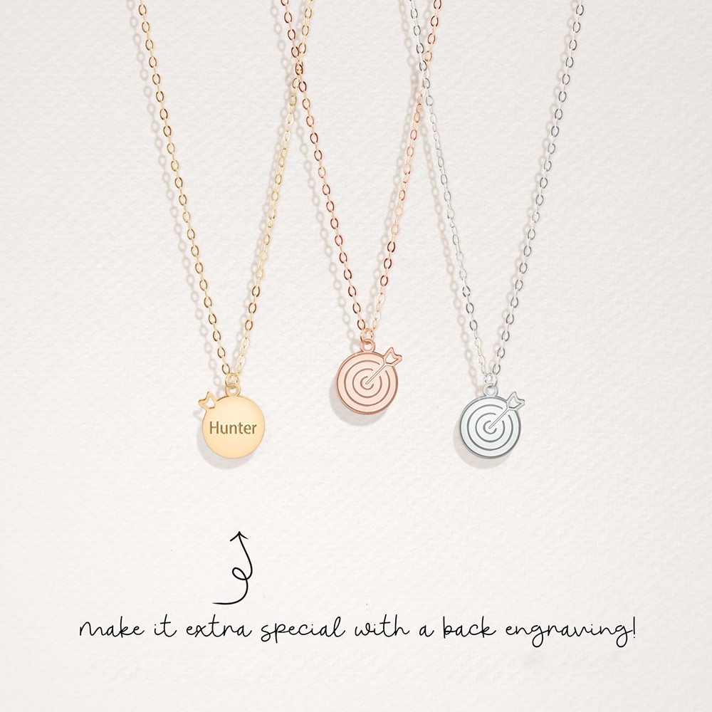 Bullseye Pendant Necklace