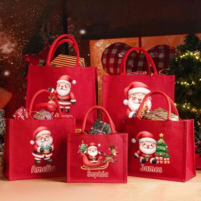 Christmas tote bag
