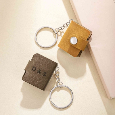 custom photo keyring