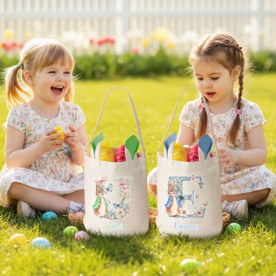 Happy Easter Egg Hunt Basket