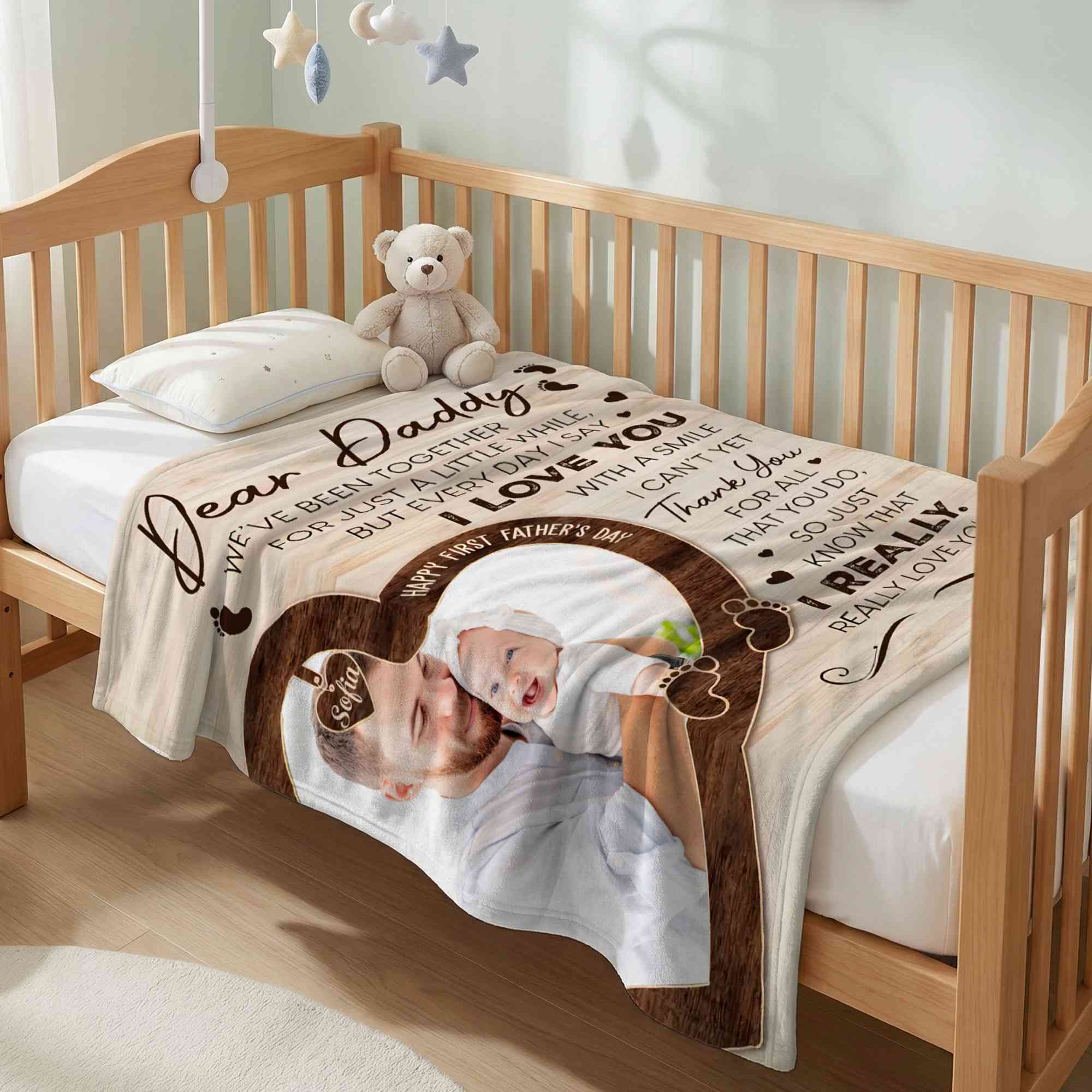 Coperta In Microfibra Personalizzata TURMTF 'A Mio Marito' | 140x180 Cm | Morbida E Calda Con Lettera D'Amore | Regalo Di Natale Compleanno