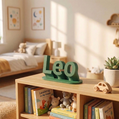 Personalized 3D Printed Playful Name Plate, Multicolor Name Display, Office Desktop Decor, Birthday/Appreciation Gift for Teacher/Colleagues/Friends