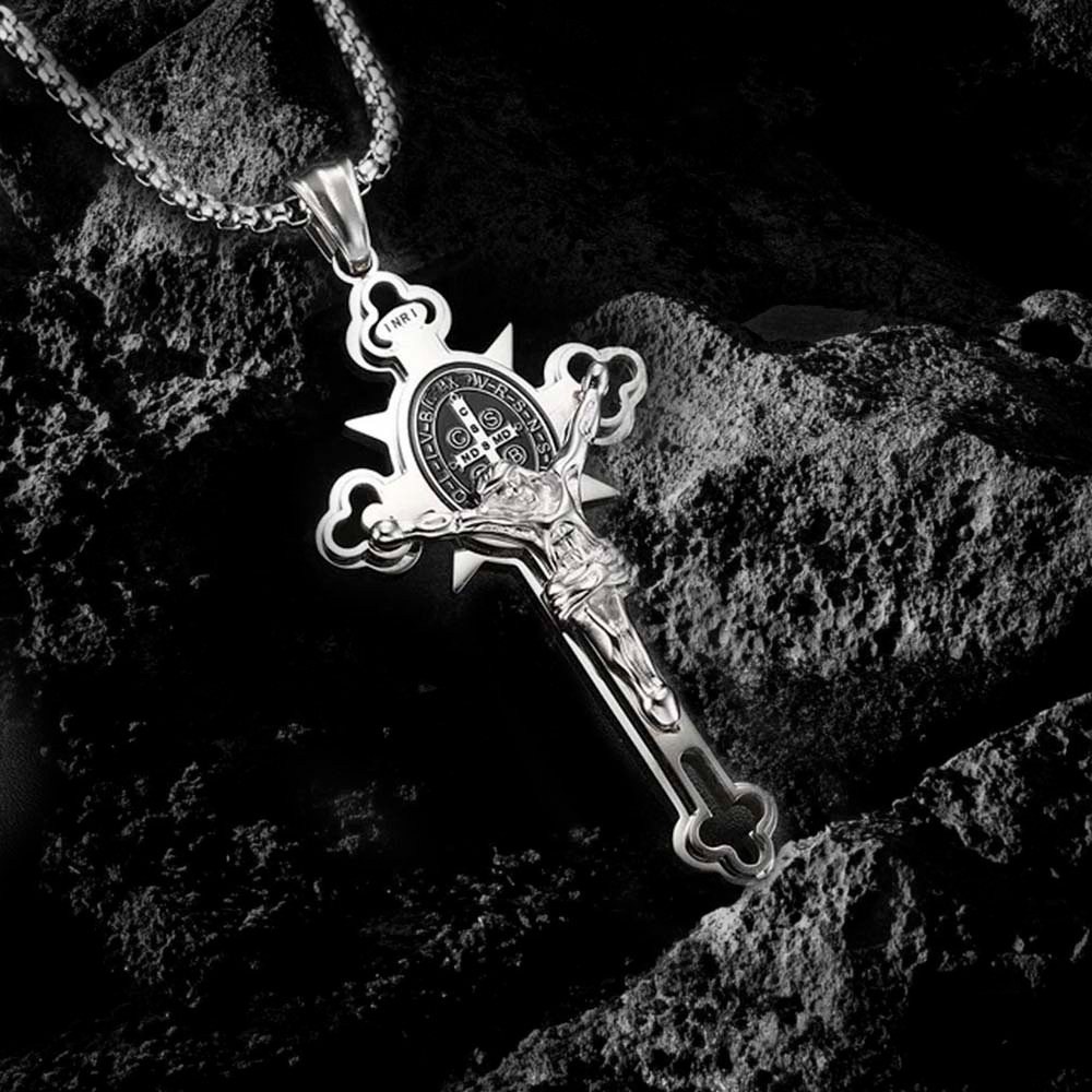 Crucifix Hängen Halsband