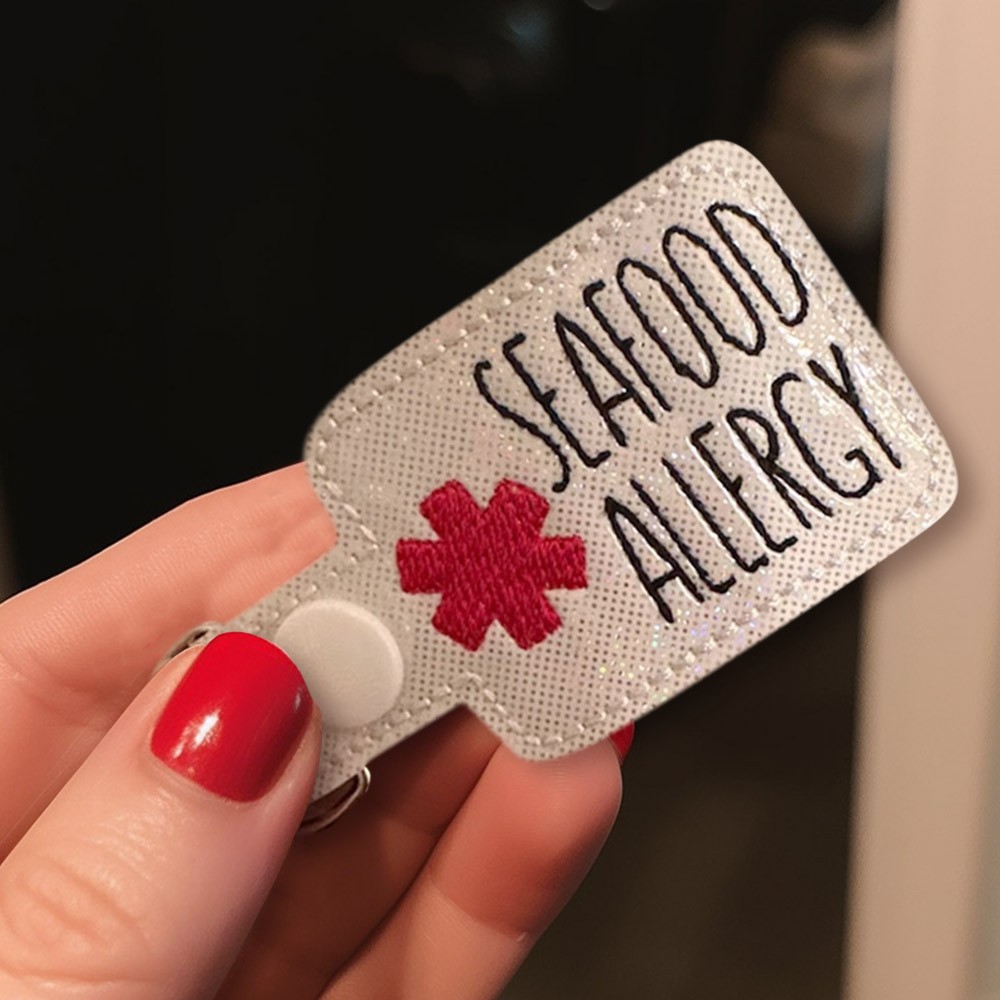 Custom Medical Alert Keychain, Medical ID Tag, Personalized Kids