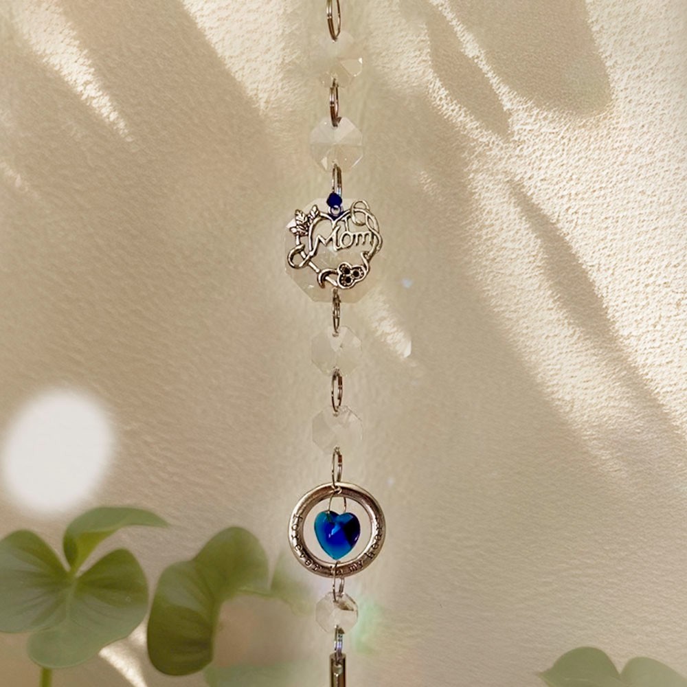 Custom Small Urn and Crystal Suncatcher, Celebration of Life Keepsake