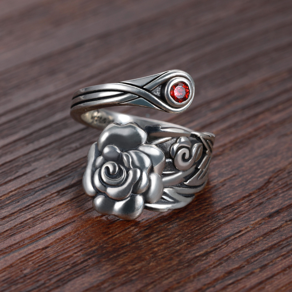 sterling silver spoon ring