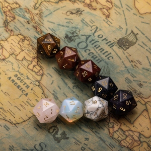 Personalized D20 Dice For DND Gamers