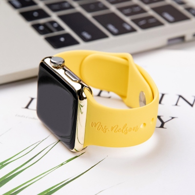 Personalized Apple Replacement Watch Band for Teachers