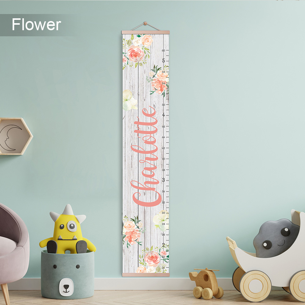 Custom Name Growth Chart for Kids