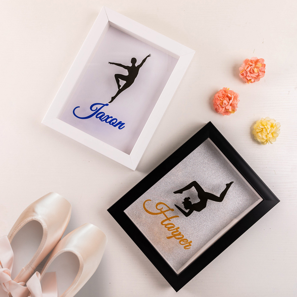 Personalized Dance Pin Shadow Box