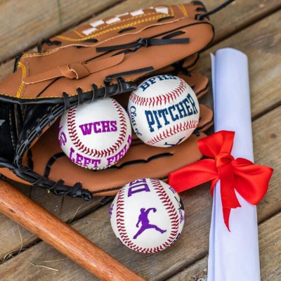 2021 Graduation Personalized Embroidered Baseball/Softball