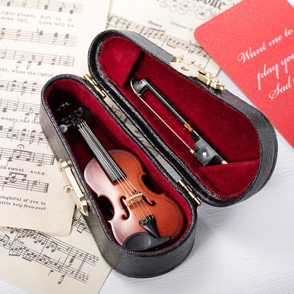 Worlds Smallest Tiny Violin For Complainers That Plays Music Novelty 