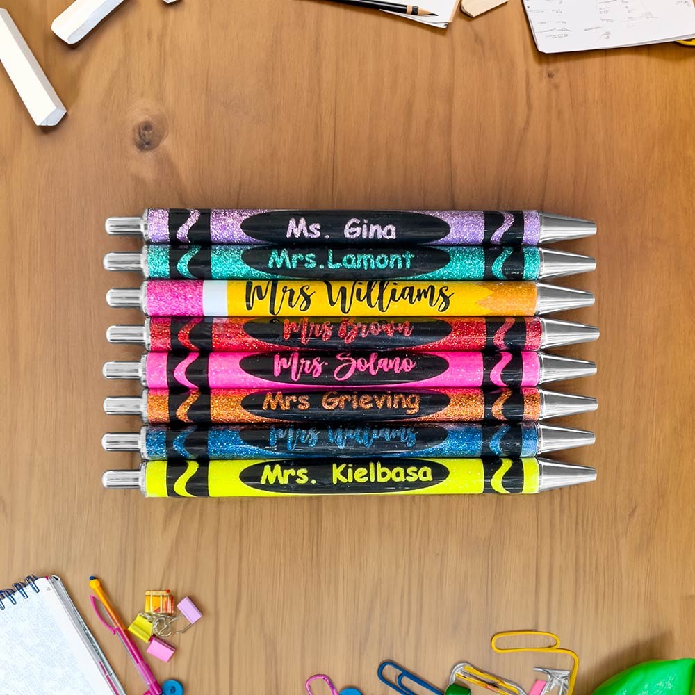 Teacher Glitter Pen