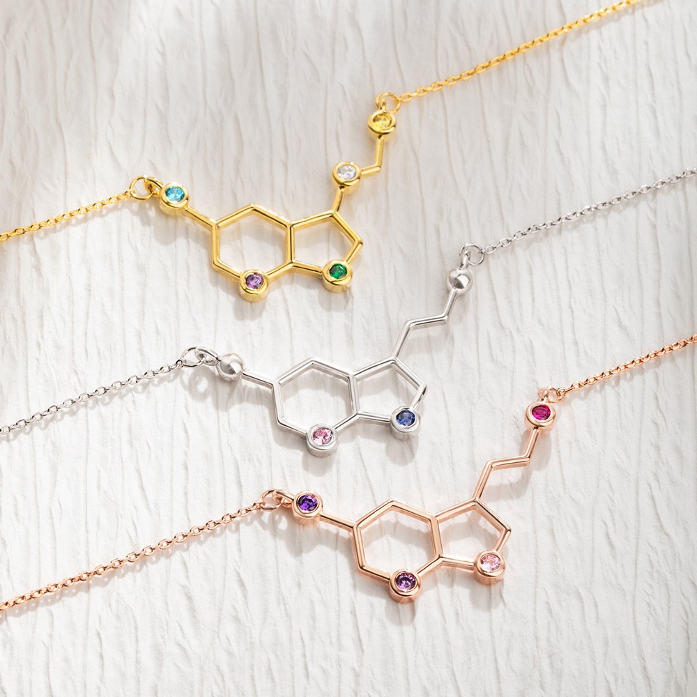 Serotonin-Halskette für Frauen