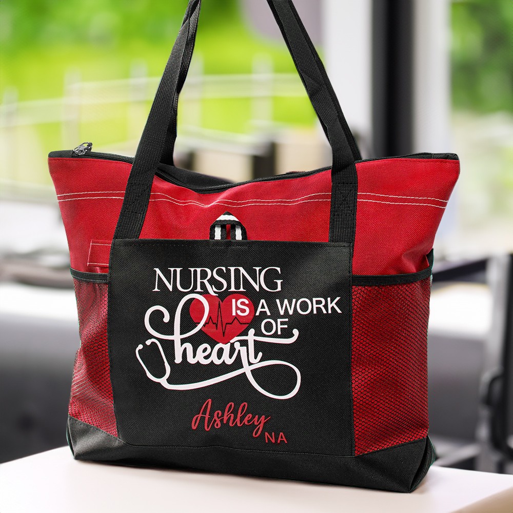 nurse tote bags for work medium