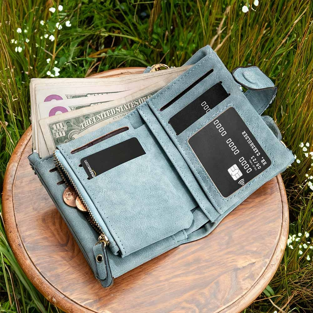 Plånbok med mynthållare