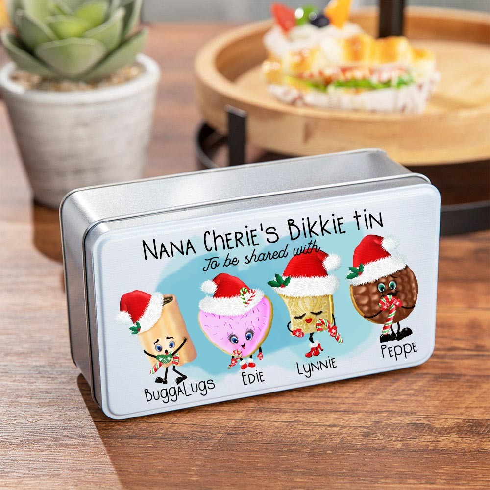 personalized biscuit box