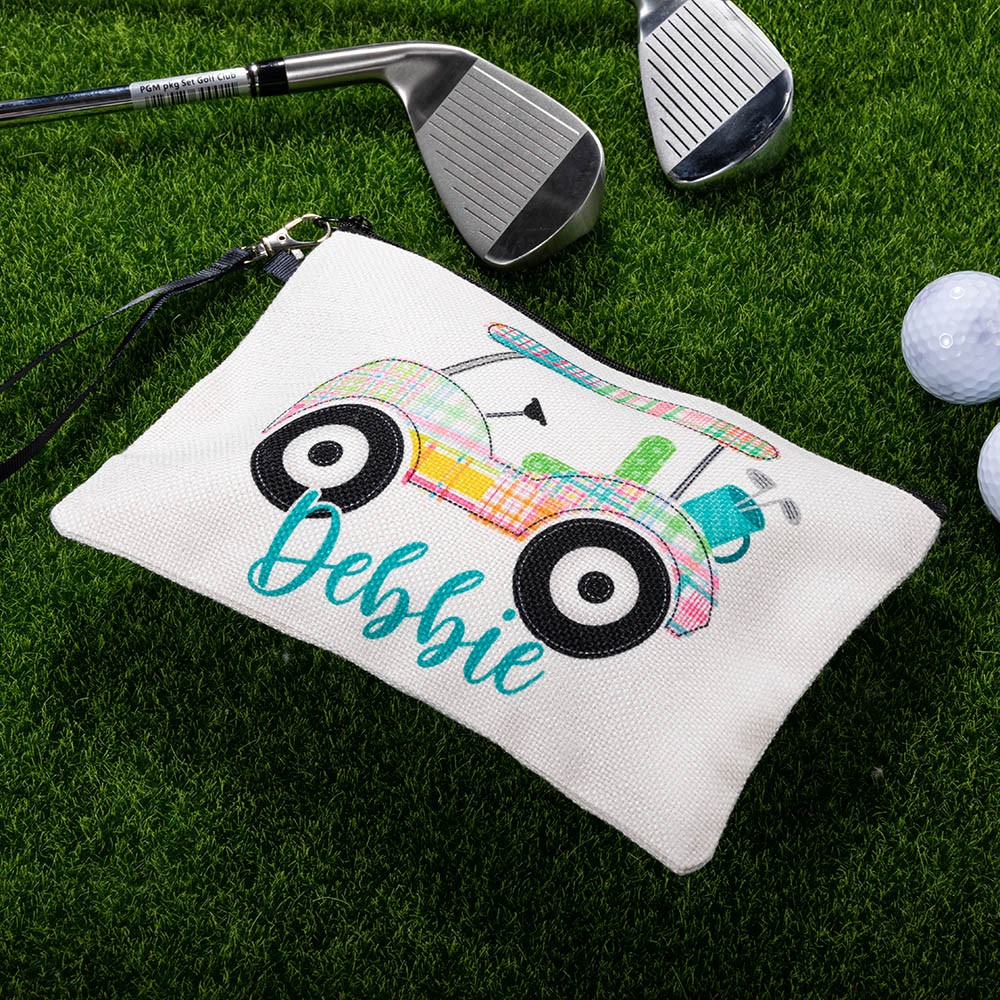 custom golf tee bag