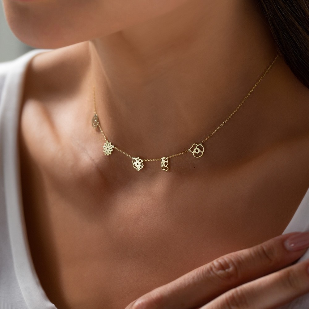 Initials necklace