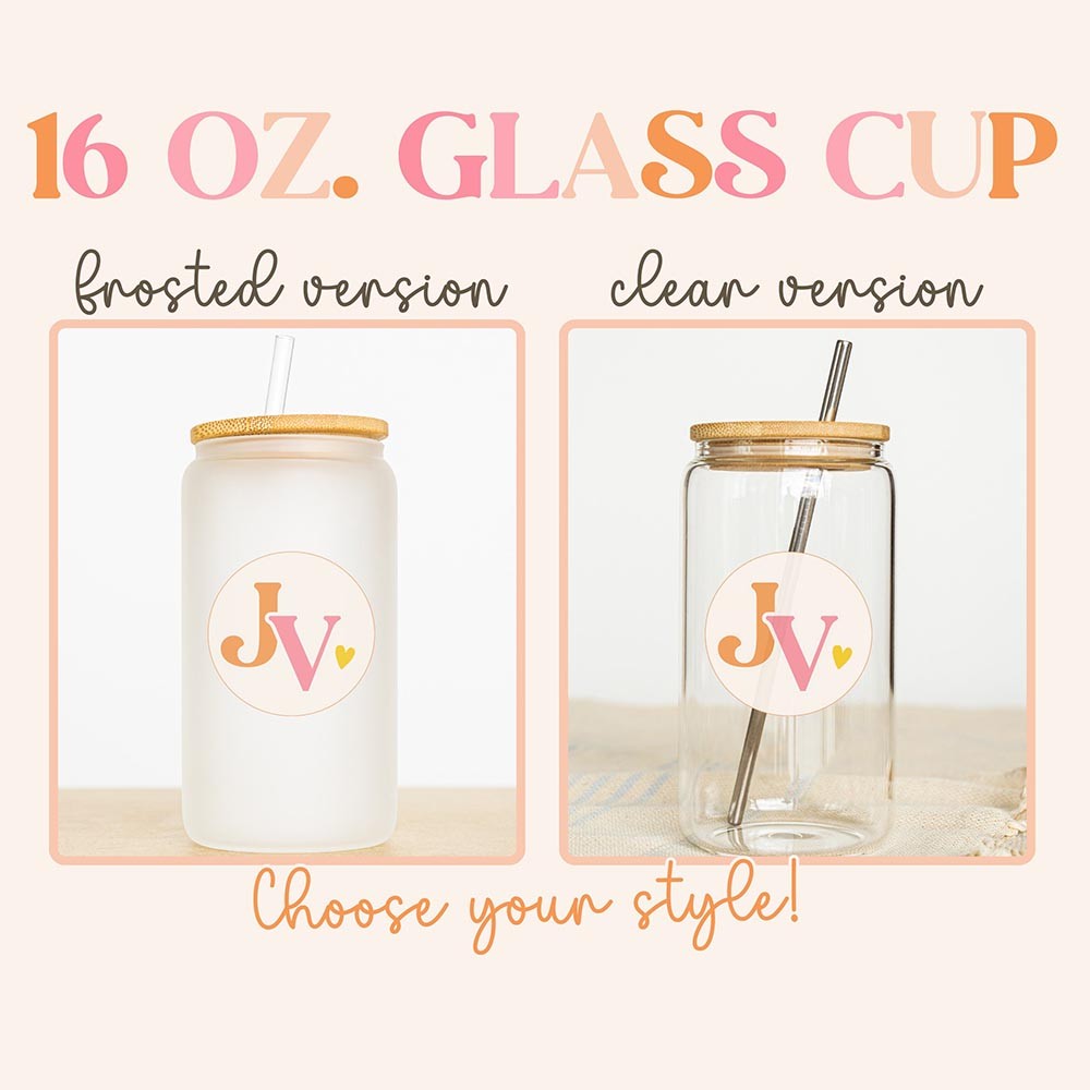 Personalized Birth Flower Glass Coffee Cup, Custom Name Dental Hygienist Cup, Dental Glass Tumbler with Lid, New RDH Gift, RDH Graduation Gift