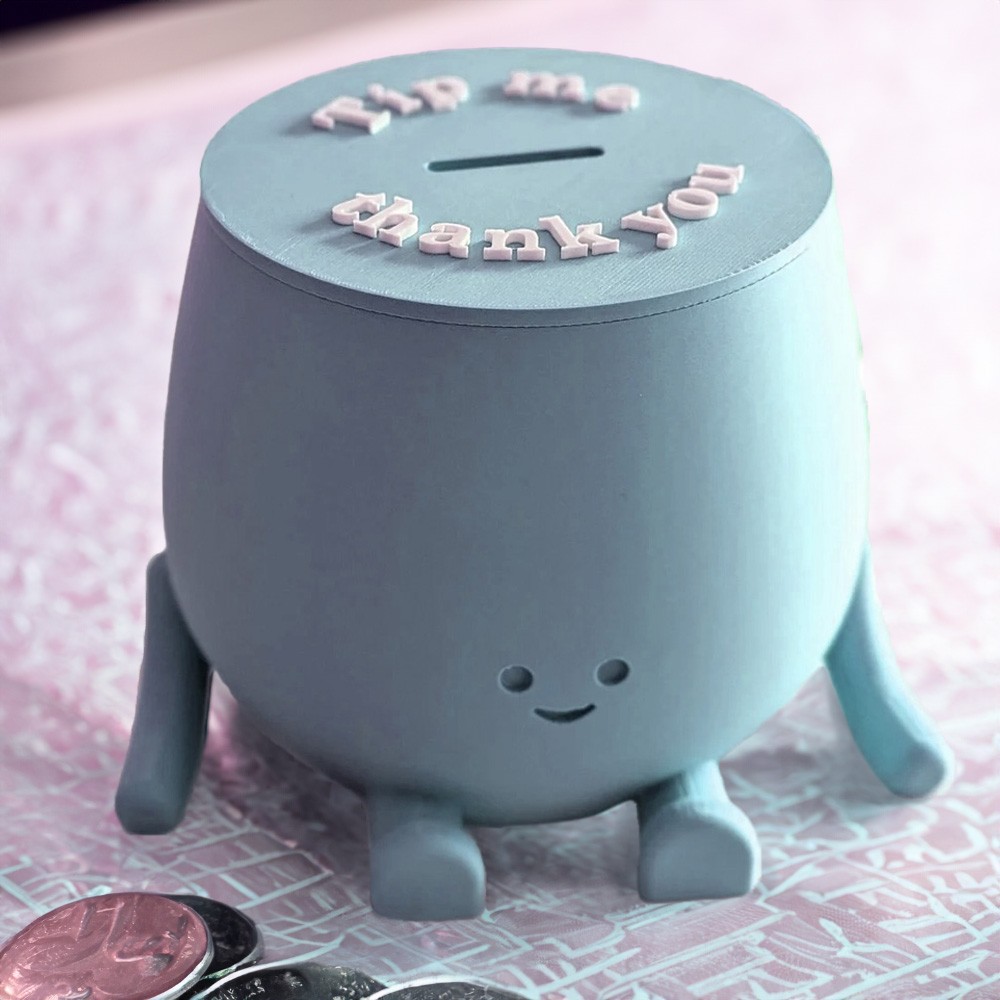 Smiley Face Piggy Bank