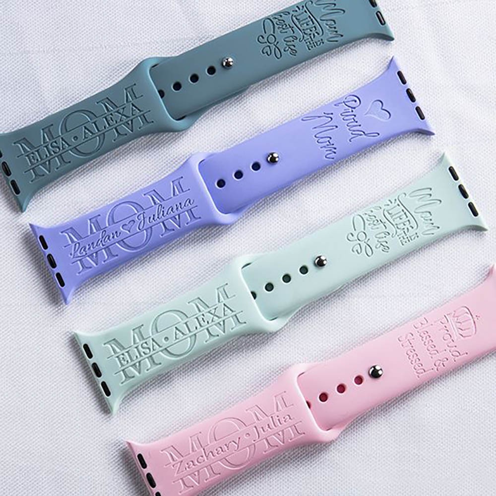 Custom MOM Band/Strap for Apple Watch/Fitbit/Galaxy