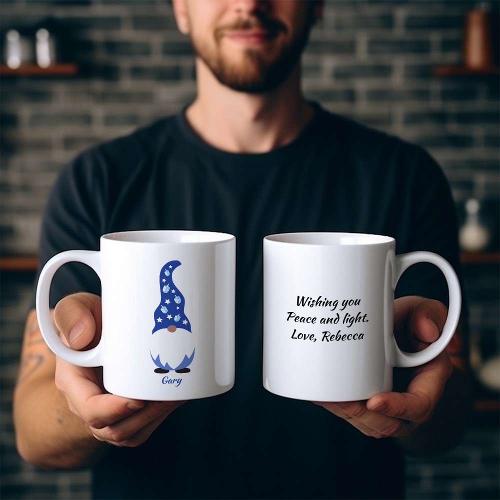 Personalized ceramic coffee mug